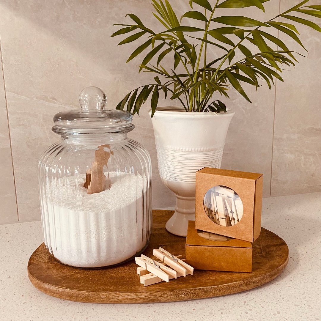 Strong zero-waste Eco Fox bamboo clothes pegs