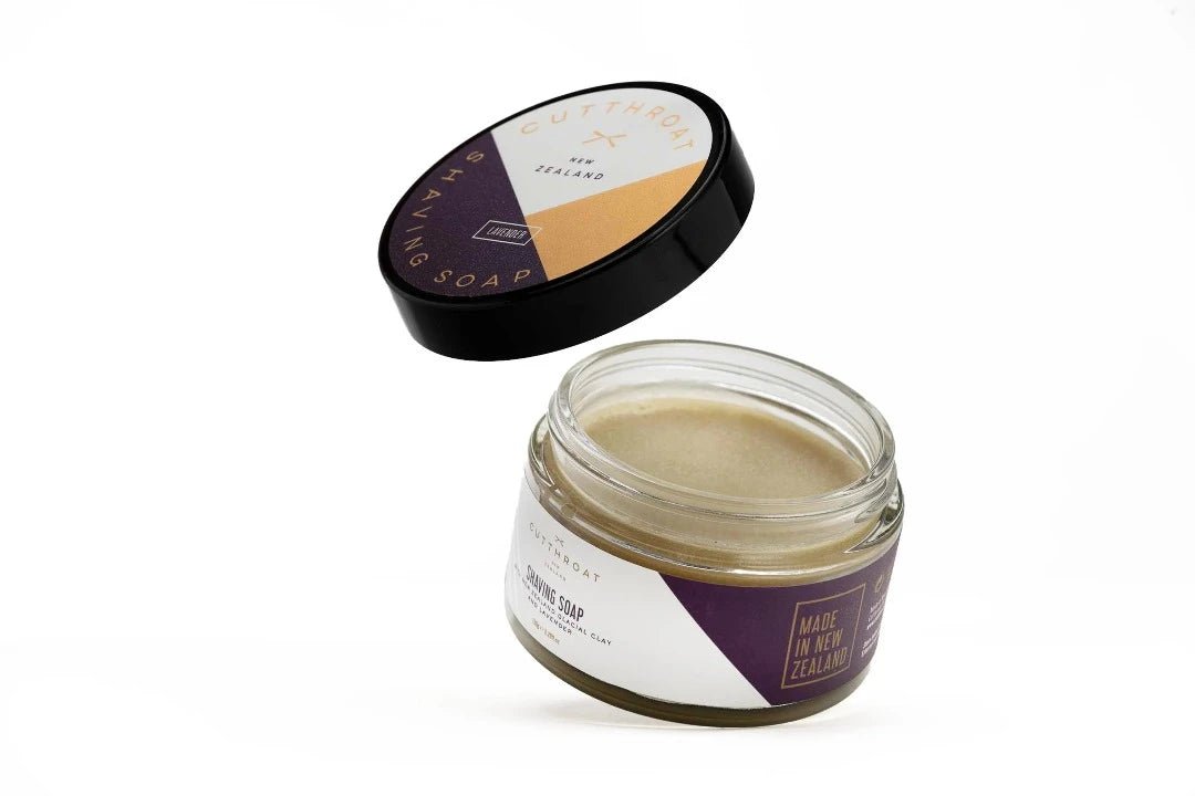 Indulge in the luxurious scent of our Lavender shaving soap, crafted from Lavender grown at the foot of Coronet Peak in Queenstown.