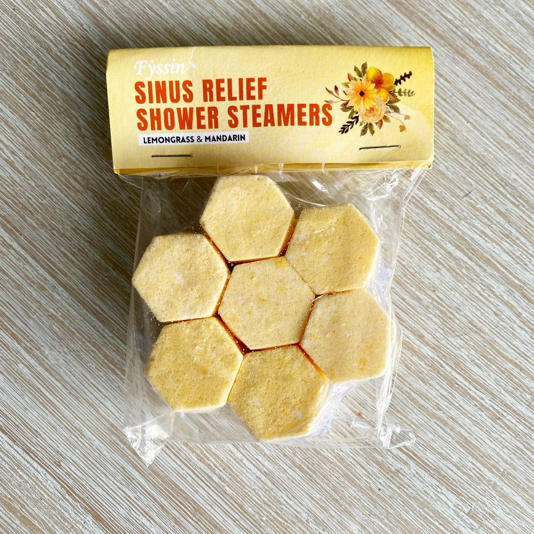 Shower Steamers - Sinus Relief Lemongrass and Mandarin