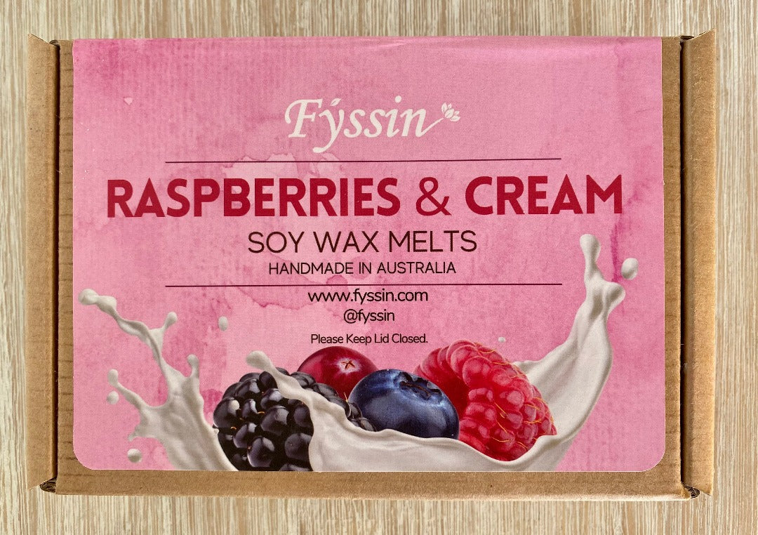 Handmade Raspberries & Cream Soy Wax Melts