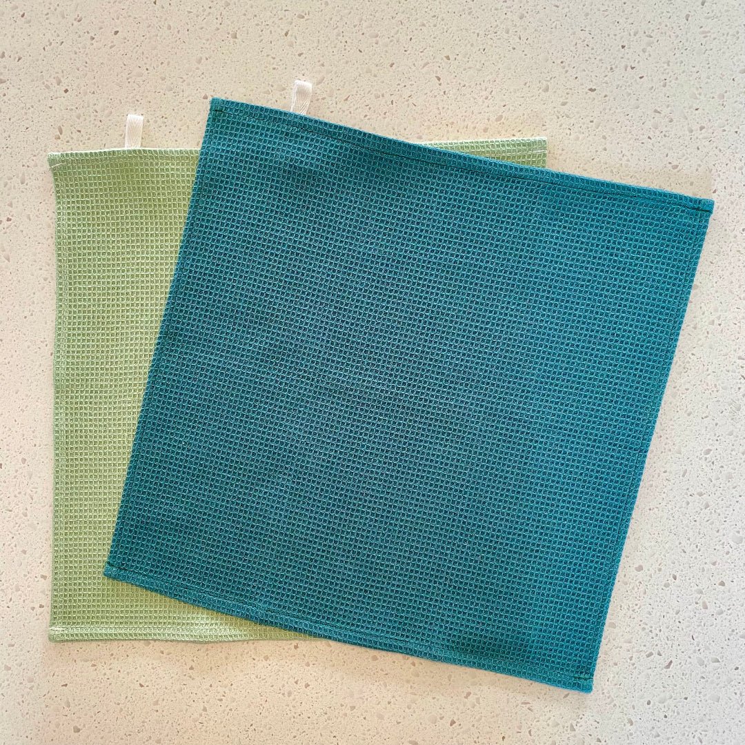 Close-up of absorbent reusable towel
