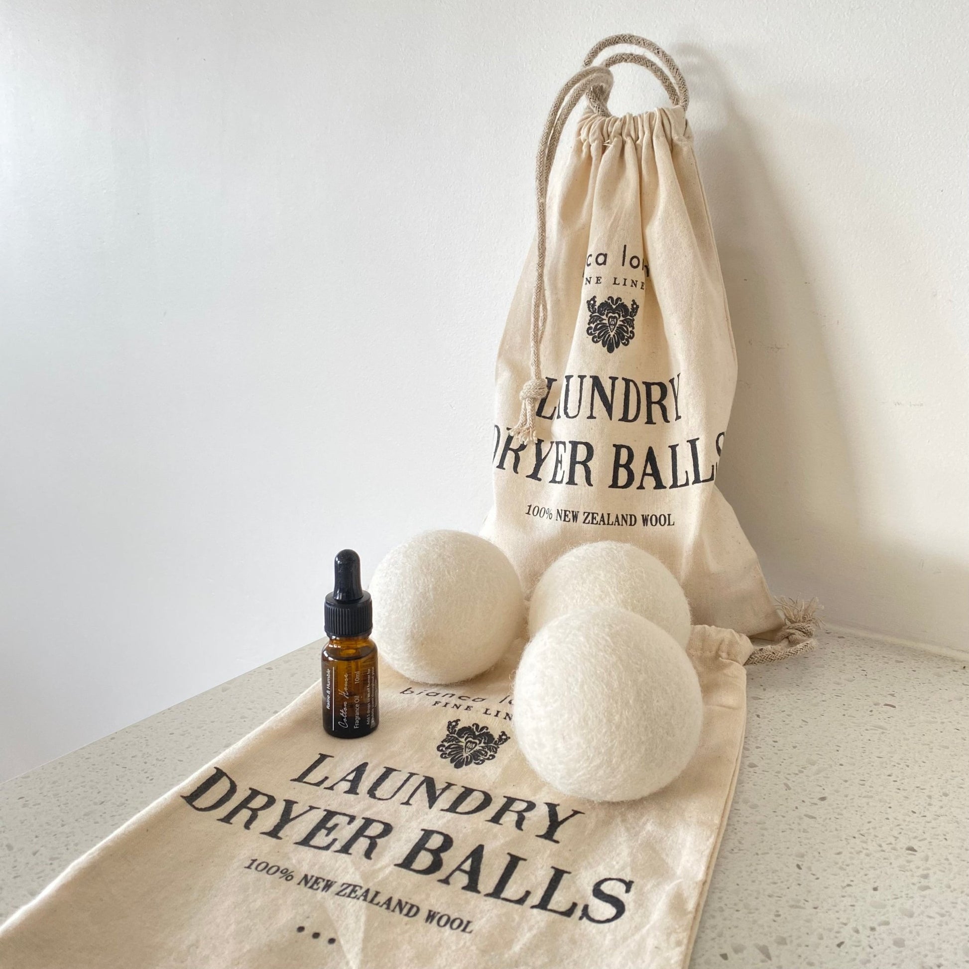 You can add a few drops of our fragrance oil to make your laundry balls smell beautiful.