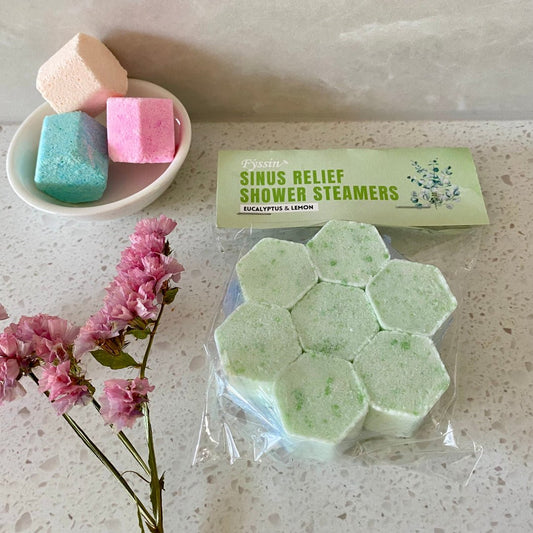 Eco Fox Sinus Relief Shower Steamer with eucalyptus and lemon