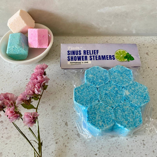 Eco Fox Sinus Relief Shower Steamer with peppermint and lime