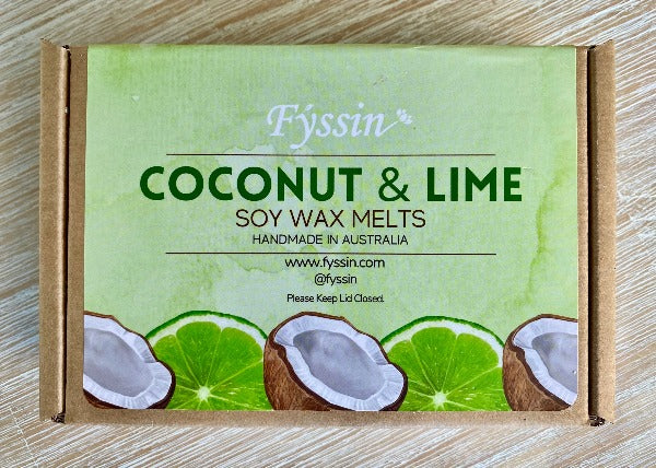 Handmade Coconut and Lime Soy Wax Melts