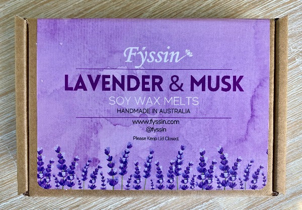 Handmade Lavender and Musk Soy Wax Melts