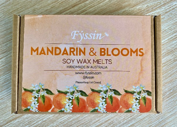 Handmade Mandarin and Blooms Soy Wax Melts