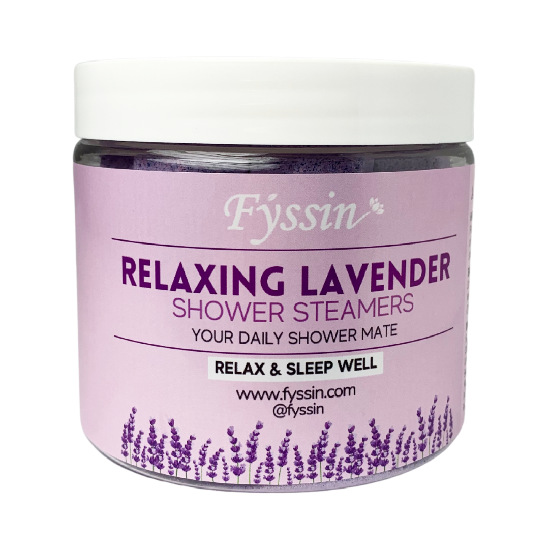 Relaxing Lavender Shower Steamers for your aromatic showers.