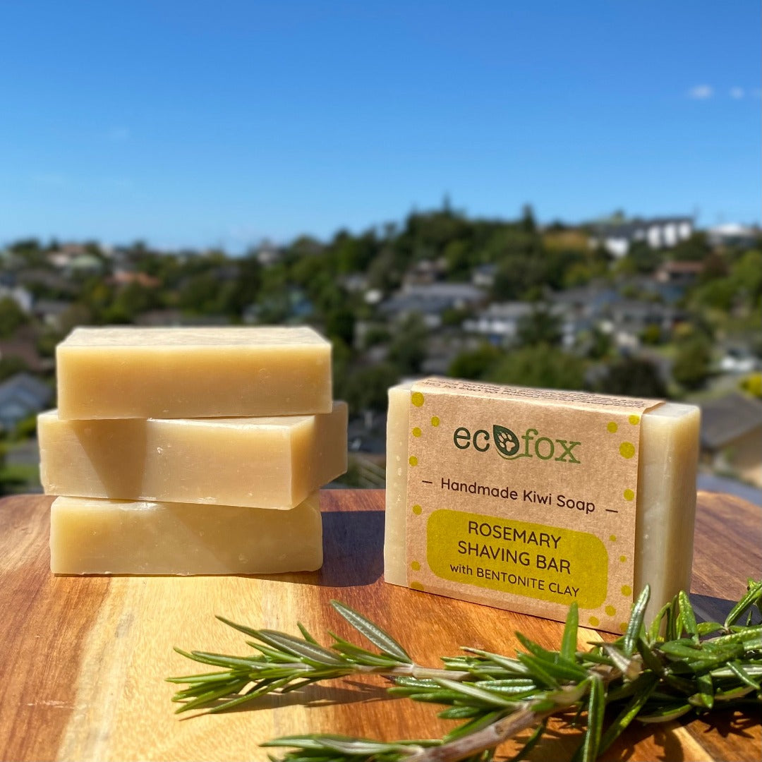 Our Rosemary Shaving Bar is 100% natural