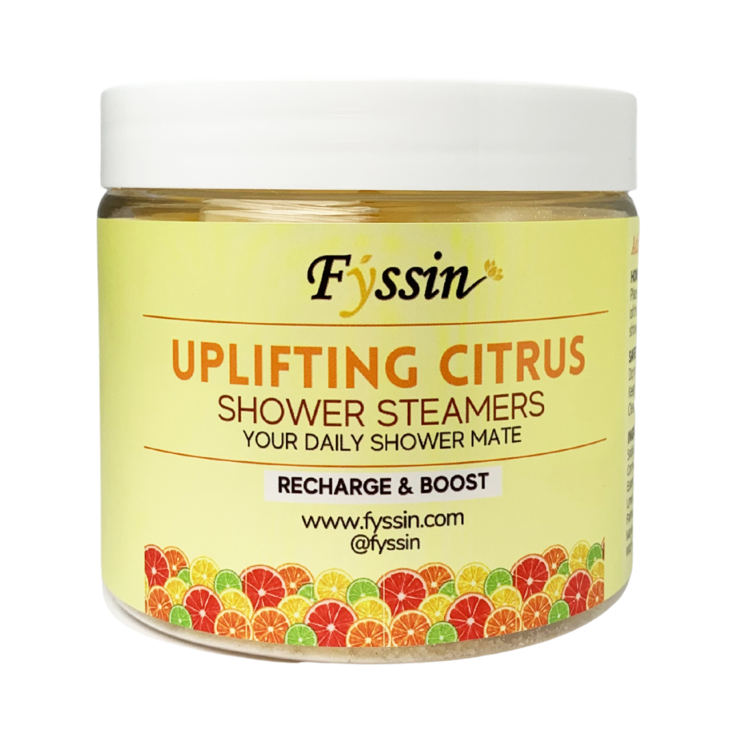 Shower Steamer Containers - Uplifting Citrus