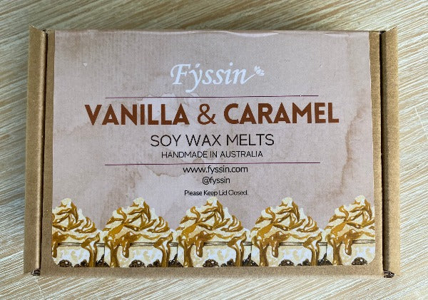 Handmade Vanilla and Caramel Soy Wax Melts